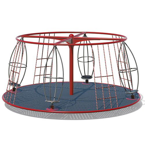 CAD Drawings Dynamo Playgrounds  DX-2500 - Large Quad Pods
