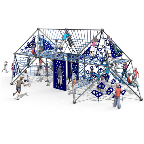 CAD Drawings Dynamo Playgrounds  DX-813-ACC - Meteor Double w/ Planar Nets and Accessories
