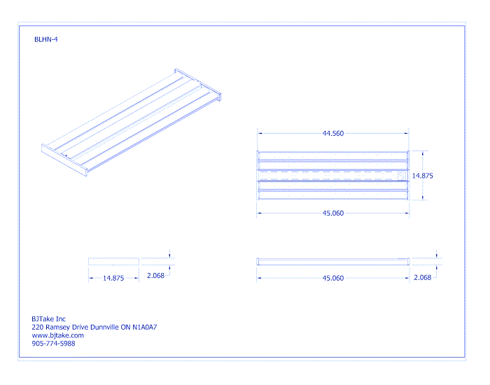 BLHN: High Value LED High Bay - 4 FT