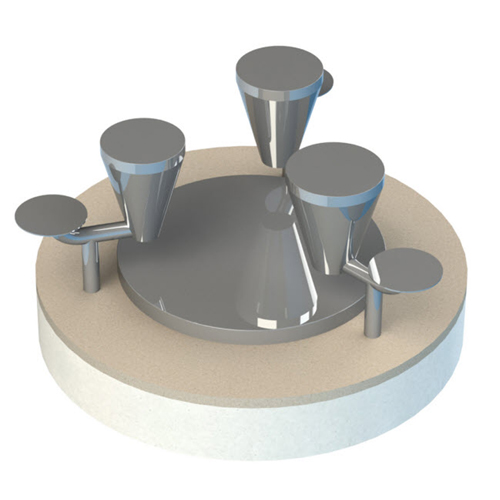 CAD Drawings BIM Models Sonic Architecture Earth Drum (SONIC-EARTH)