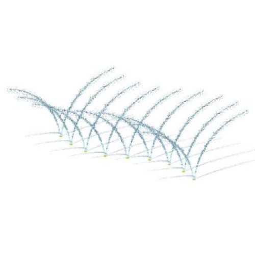 CAD Drawings Nirbo Aquatic Inc. Curved Arch Jets (03705)