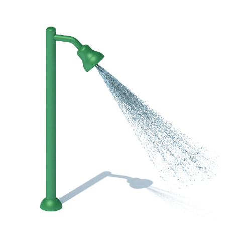 CAD Drawings BIM Models Nirbo Aquatic Inc. Shower Spray (03116)