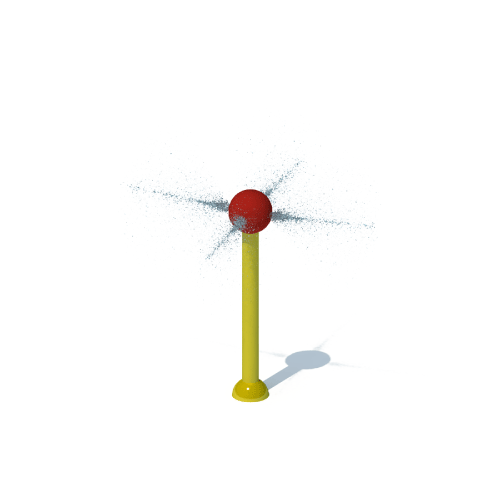 CAD Drawings BIM Models Nirbo Aquatic Inc. Lollipop Shower (03054)