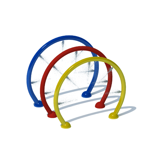 CAD Drawings BIM Models Nirbo Aquatic Inc. Water Loops Trio (03104)