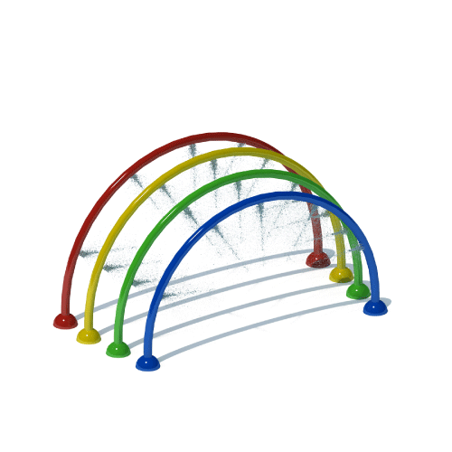 CAD Drawings BIM Models Nirbo Aquatic Inc. Rainbow Arches (03352)