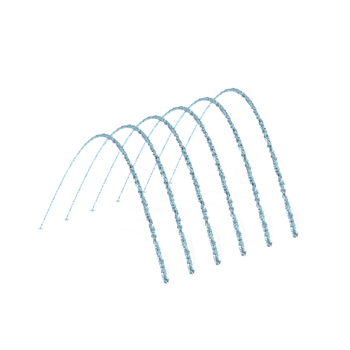 CAD Drawings Nirbo Aquatic Inc. Six Liquid Arches (03759)