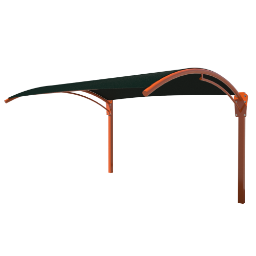 CAD Drawings Poligon Arched Cantilever