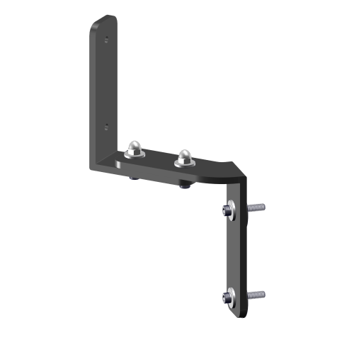 CAD Drawings BIM Models Longboard® Architectural Products  Link & Lock™ Dual Bracket - 45° Left Fixed