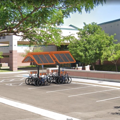 CAD Drawings EnerFusion Inc. Phoenix e-Bike & e-Scooter Charging Station (PX-EB1-CC)