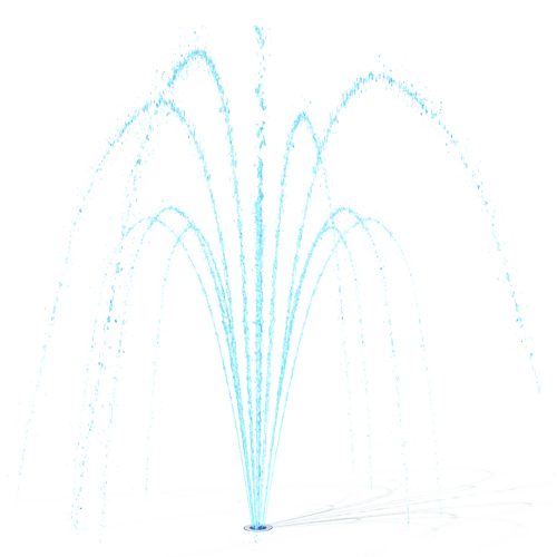 CAD Drawings Vortex Aquatic Structures Spraylink Bloom (VOR 3006)