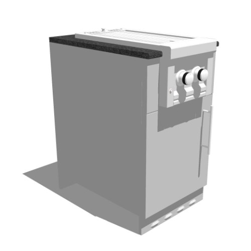 20” Appliance Cabinet w/ Left Swing Door (SAC20CSDL_SUN13CPRO)