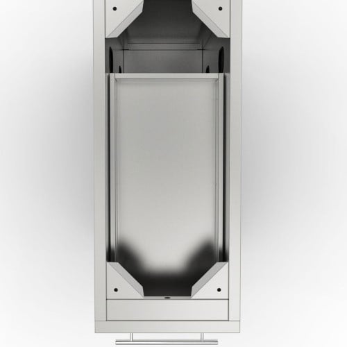 CAD Drawings BIM Models Sunstone Metal Products 12” 4 Multi Drawer Base Cabinet (SBC12SMD)