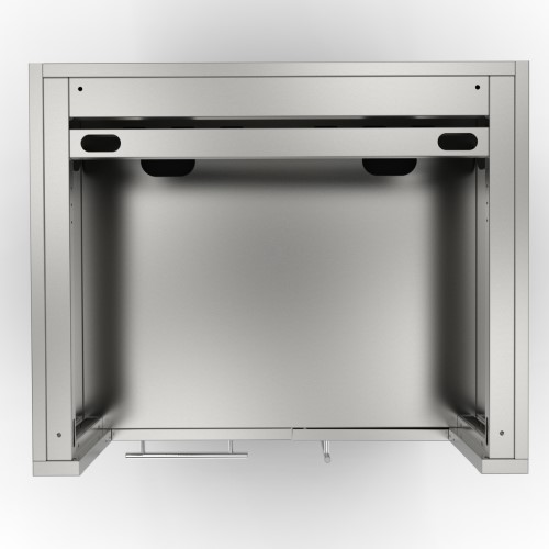CAD Drawings BIM Models Sunstone Metal Products 34” Appliance Cabinet (SAC34GLPCD)
