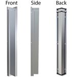 View 3? x 3? 90 Degree Corner Spacer Panel for Full Height Wall Cabinet Front (SWC3SP90)