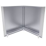 View 31” X 31” 90" Degree Component Cabinet Back Panel (SCC31BP90)