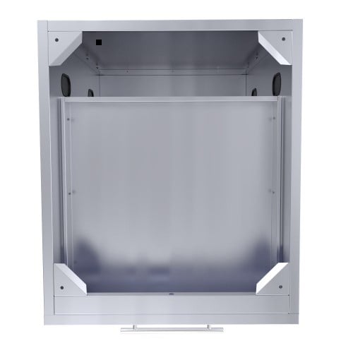 CAD Drawings BIM Models Sunstone Metal Products 24" Triple Drawer Base Cabinet (SBC24STD)