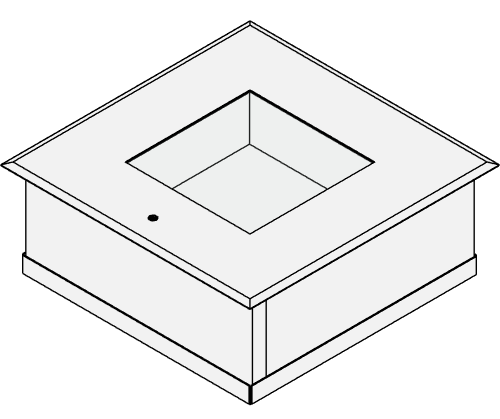 Valve Box with Hidden Flange (BTA-BTV)