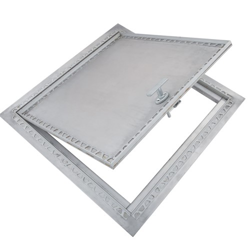 CAD Drawings BIM Models Cendrex Recessed Aluminum Floor Hatch with Exposed Flange (PPA-RE)
