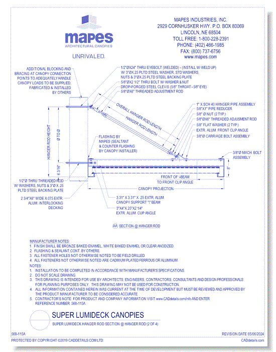 Super Lumideck Hanger Rod Section @ Hanger Rod (2 of 4)