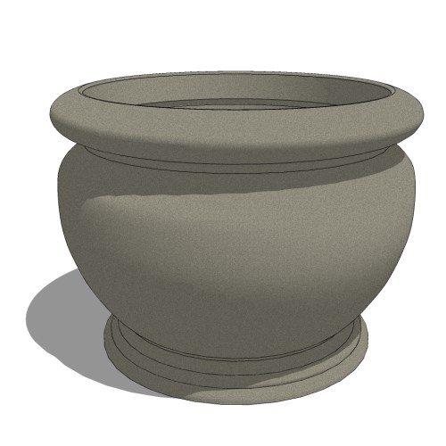 Round Planters: Encinitas