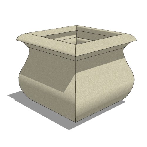 Square Planters: Virgo