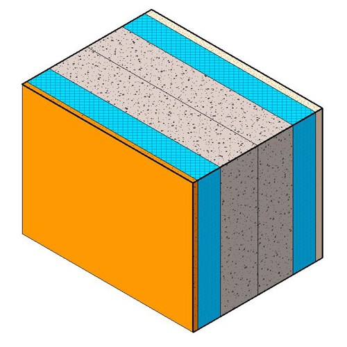 (FND-004) Amvic Shallow Foundation Wall