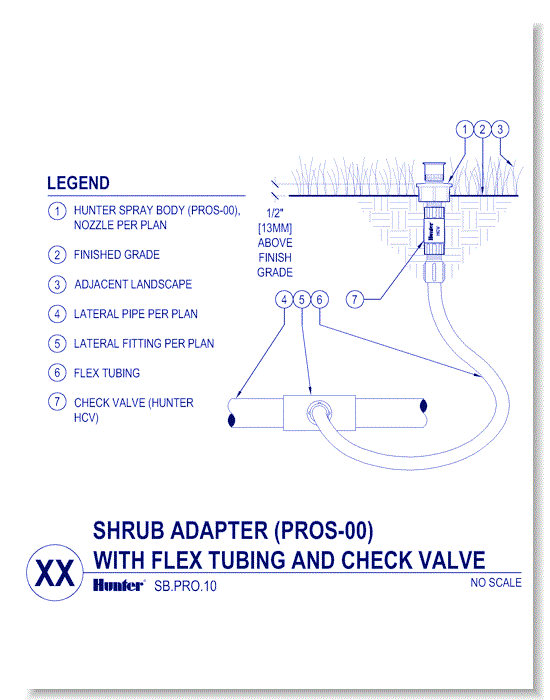 PROS-00 With Flex Tubing And Check Valve