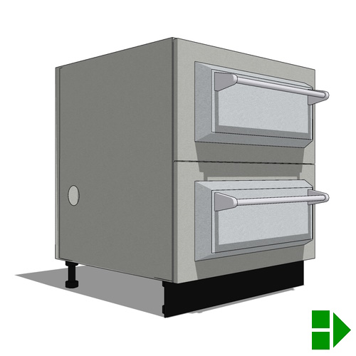 OWDXX00: Double Warming Drawer Base Cabinet (specify)