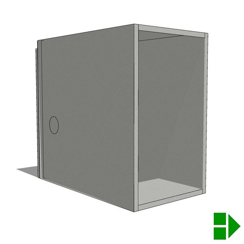 Base Cabinet: Elements Open Base