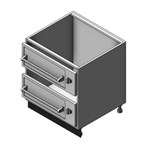 View Double Warmer Drawer Base Cabinets