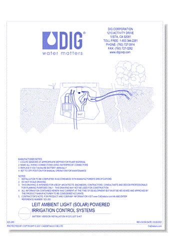 LEIT 4000 Watermark Electronic Module - Battery Version Installation w/ DIG LEIT S-Kit