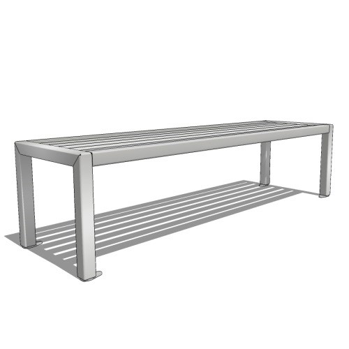 L2014 - Metrix 6' Flat Bench