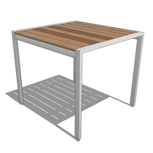 T2237T - Tuscany 36" Thermory Bistro Table