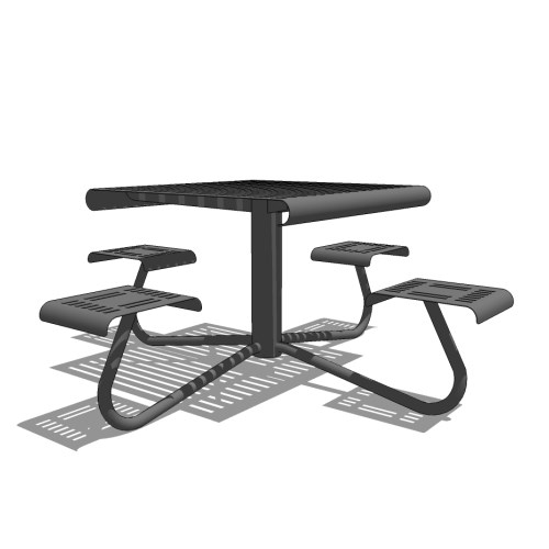 MTB-1100-00001 Picnic Table (MLPT1100B-M)