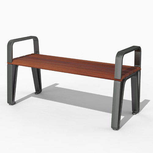 CAD Drawings Maglin Site Furniture Inc. MBE-2300-00052 Bench