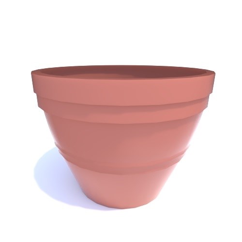 Rolled Rim Planter