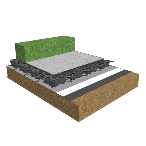 Synthetic Turf Drainage Detail